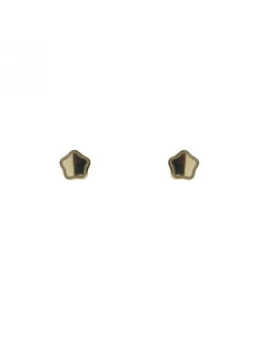 18 Kt yellow gold Teddy Bear screwback earring 8.40 x 6.57 mm,0.33 x 0.26 inc 18 Kt yellow gold Teddy Bear screwback earring 8.40 x 6.57 mm,0.33 x 0.26 inc